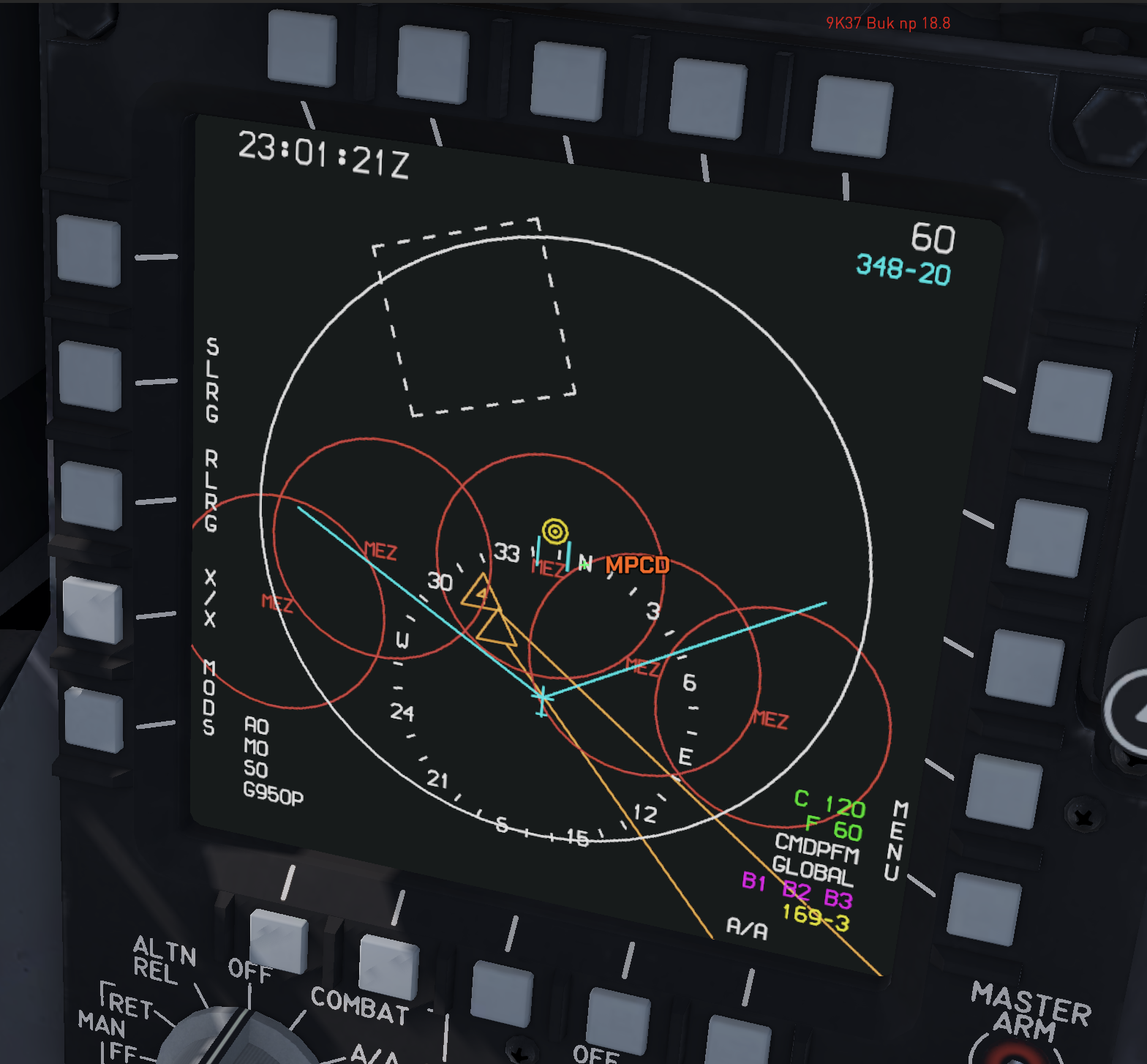 Figure 23a. MPCD SIT situational display