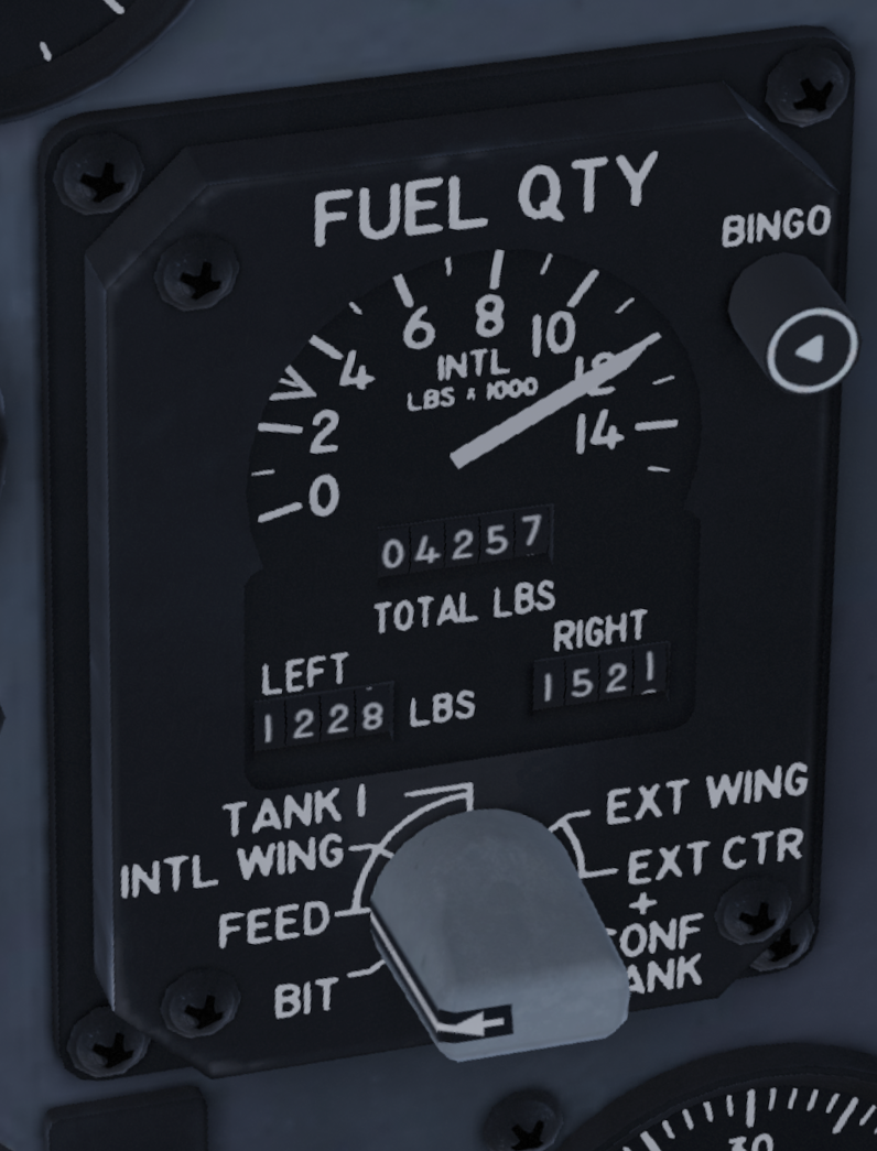 Figure 33. Fuel quantity indicator