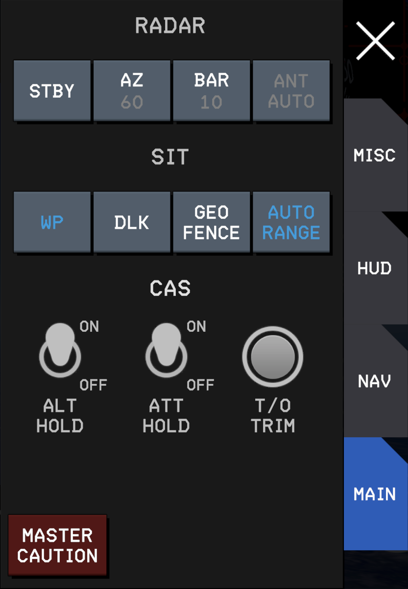Touch Panel MAIN